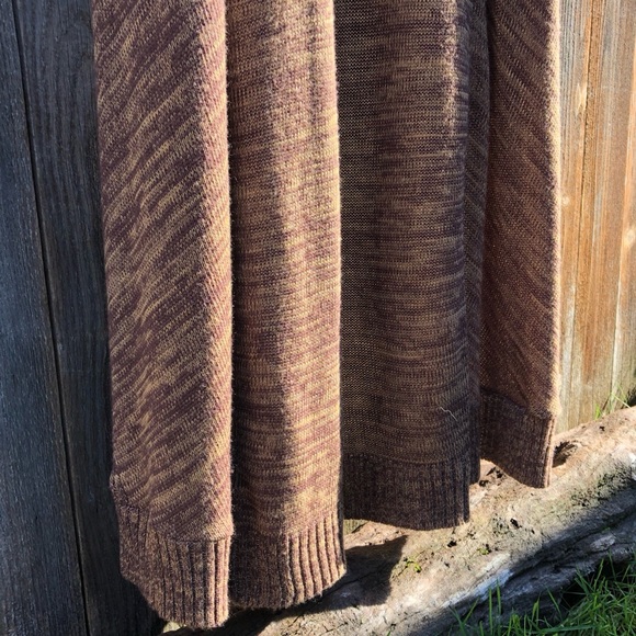 Venus waterfall full length brown duster size small - Picture 16 of 16